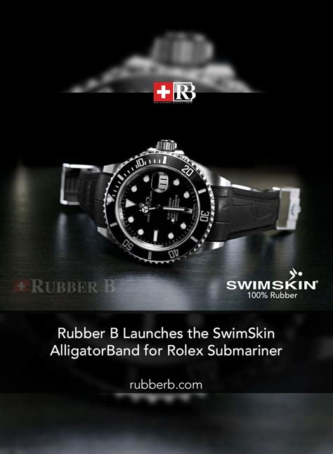 rubber b swimskin rolex|Introducing SwimSkin® for Luxury Watches .